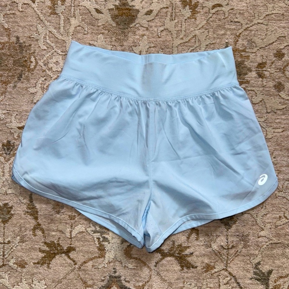 NWOT Light Blue ASICS Shorts